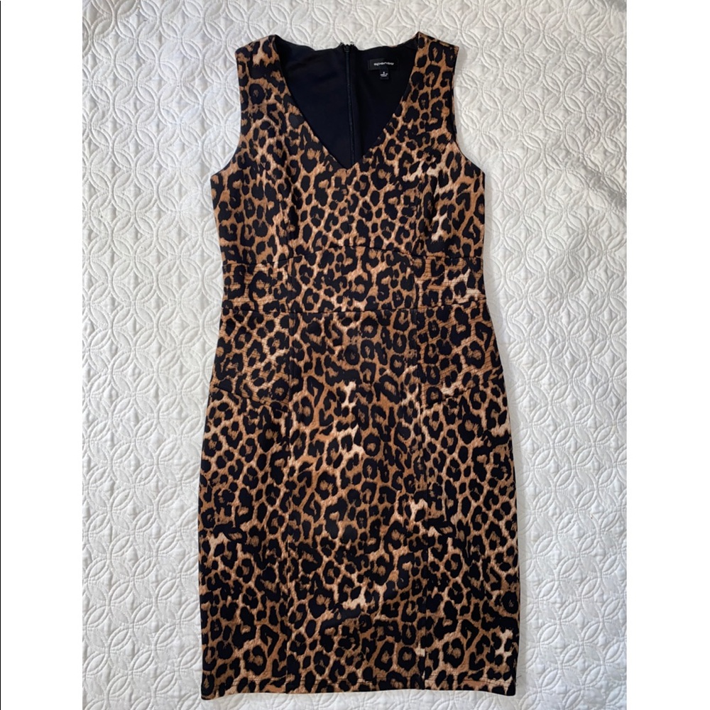 Spense Cheetah Print Summer Dress